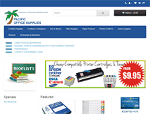 Tablet Screenshot of pacificoffice.com.au